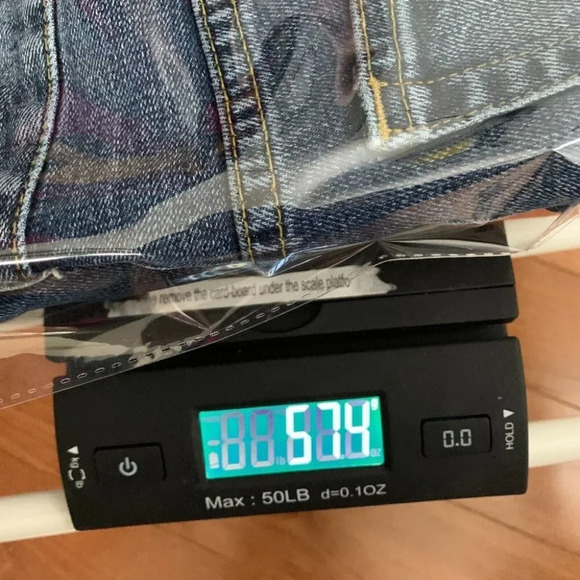 Anthropologie Pilcro and the Letterpress High Rise Flare Two Tone Jeans Denim 26 - Picture 11 of 11